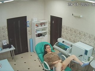 Spionage voor dames down de gynaecoloog kantoor by means of verborgen cam