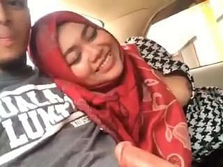 Tudung Viral Main Kat Mobil Terbaru Malay Automobile Sexual intercourse