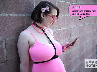 Riesige Titten Teen Slut Anna Blaze wird bis zu ihrem Post hart gerammt