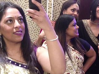 UK Indian Desi Speculation Während der Ehemann bei Hochzeit war