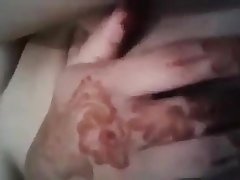Arabian Moroccan henna goat her pussy